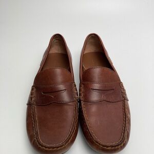 Men's Brown Leather Loafers